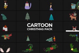 Cartoon Christmas Animations for DaVinci Resolve 48999718