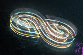 Digital 3D Logo 48629005