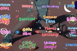 Abstract Cartoon Colorful Titles for Premiere Pro 44729772