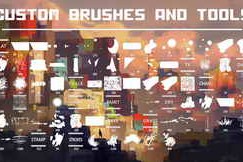 Free Download:Custom Brushes and Tools Presets