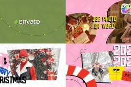 Colorful New Year And Christmas Slideshow | FCPX 42343865