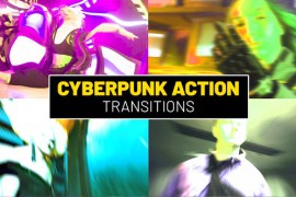 Cyberpunk Action Transitions 52794702
