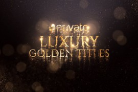 Luxury Golden Titles 21834365