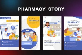 Pharmacy Instagram Story Premiere Pro Template 44600519