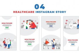 Healthcare Doctor and Patient Premium Vector Instagram Story 47451761