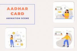 Adhar Card Premiere Pro Animation Scene 44141545