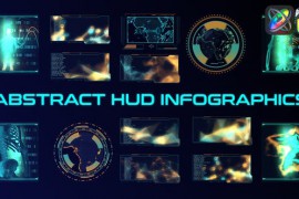 Abstract HUD Infographics for FCPX 48121162