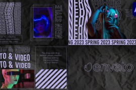 Liquid Outline Slideshow for After Effects 47917757