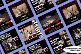 Loops Basketball Media Posts | Mogrt 50965965