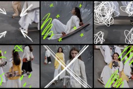Hand-Drawn Collage Scenes 45555518