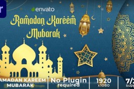 Ramadan Kareem Intro || Eid Mubarak MOGRT 43787322