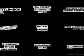 Auto-Resize Titles | MOGRT 51975786