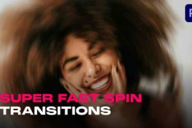 Fast Spin Transitions for Premiere Pro 56628154