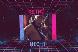 Retro Wave Intro 33940998