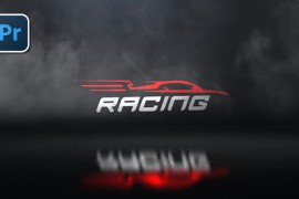 Racing Car Motorsport Logo Reveal | Premiere Pro 51686244