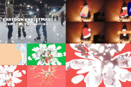 Cartoon Christmas Stuff Seamless Transitions | After Effects 49719478