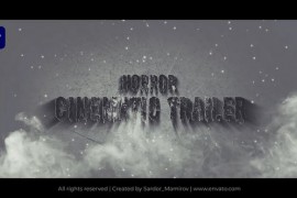 The Horror Cinematic Trailer MOGRT 42981358