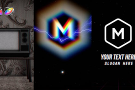 Retro TV Logo Reveal 47972139