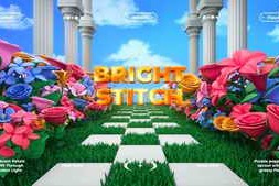 Free Download:Blooming Floral 3D Titles 62965598