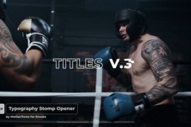 Typography Stomp Opener \ FCPX 43428551
