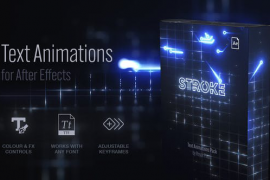 Text Animation Presets | Stroke 47600557