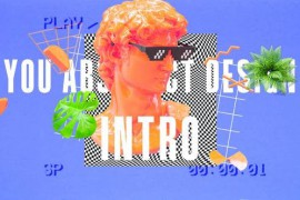 Airbrush Vibes Abstract Intro 45086432
