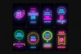 Sales Neon Stories 46554940