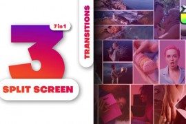 Multiscreen Transitions - 3 Split Screen 51689721