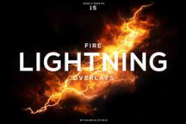 Free Download:Fire Lightning Overlays