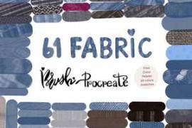 Fabric Brushes for Procreate, Texture 13890379