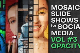 Mosaic Slideshows for Social Media. Vol 3 OPACITY 42504041