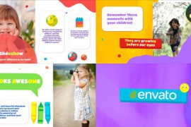 Kids Colorful Slideshow | DaVinci Resolve 51740682