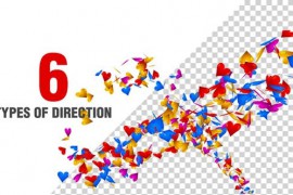 Multi Colored Hearts Spiral Pack 48282703