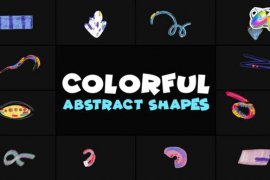 Colorful Abstract Shapes | FCPX 50310663