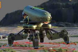 Udemy – Mechanical Rigging in Blender: Battle Drone