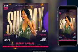 Free Download:Night Club Flyer v26 60284818