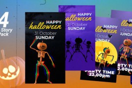 Halloween Skeleton Story Pack 48178091