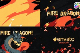 Fire Dragon Logo | FCPX 51562057