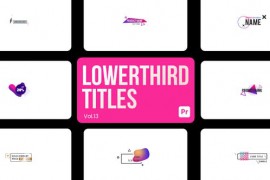 Lowerthird Titles 13 for Premiere Pro 45314866