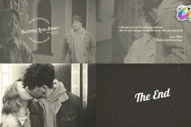Old Cinema Love Story for FCPX 43991269