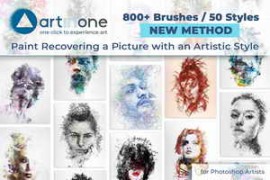 CreativeMarket – Artinone Photoshop Brushes 5435805