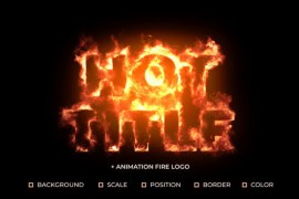 Realistic Fire Title and Logo 51937657