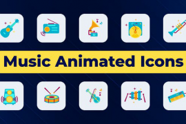 Music Animated Icons 50895992