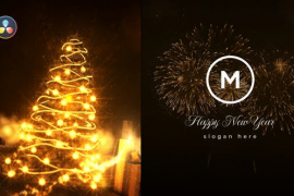 Christmas & New Year Logo Reveal 49926868