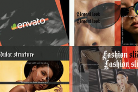 Stylish Texture Slides for DaVinci Resolve 50669298