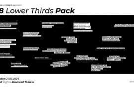 18 Lower Thirds Pack | FCPX 51428458