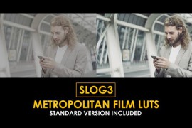 Slog3 Metropolitan and Standard Color LUTs 51061763