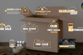 Real Estate Titles for DaVinci Resolve 52038036