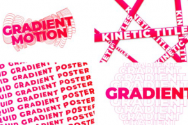 Gradient Typography 48060461