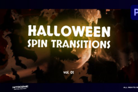 Halloween Spin Transitions Vol. 01 for Premiere Pro 48475276